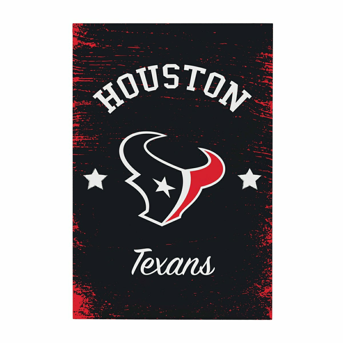 Houston Texans Wood Wall Sign, 16x24, NFL, Home