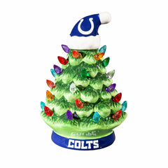 8" LED Ceramic Christmas Tree, Indianapolis Colts, NFL, Home