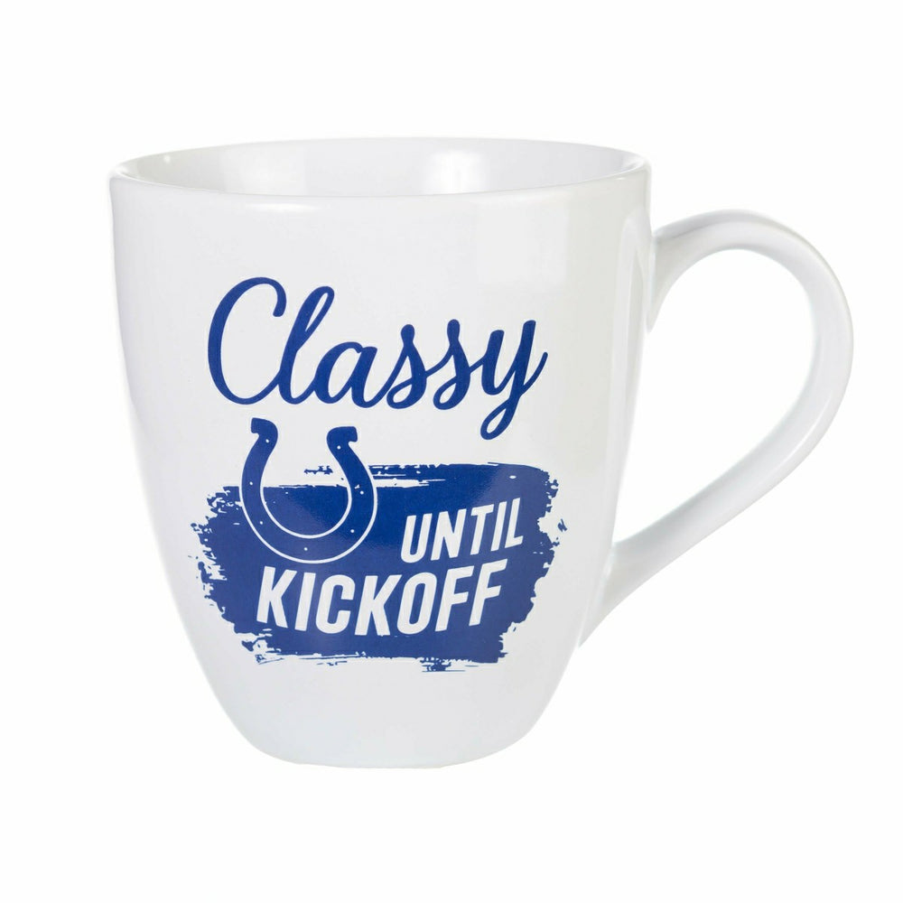 Indianapolis Colts, Ceramic Cup O'Java 17oz Gift Set, NFL, Home