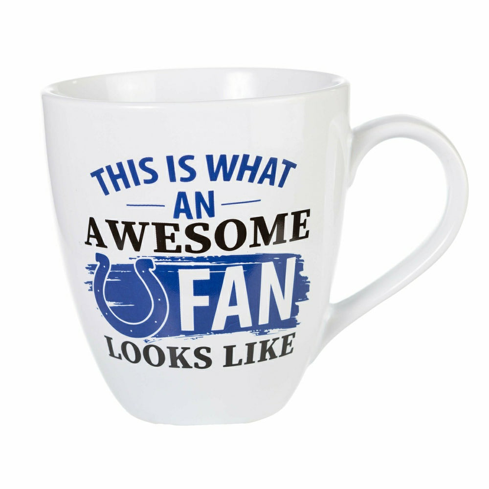 Indianapolis Colts, Ceramic Cup O'Java 17oz Gift Set, NFL, Home