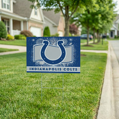 Indianapolis Colts Yard Sign, Patriotic, NFL, Home