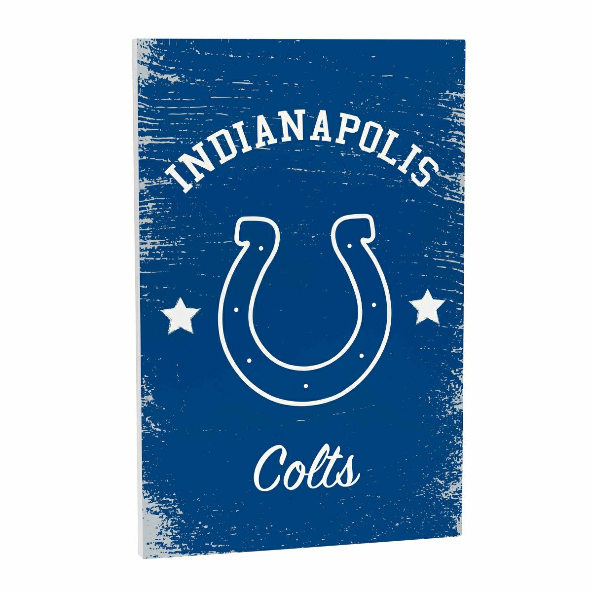 Indianapolis Colts Wood Wall Sign, 16x24, NFL, Home