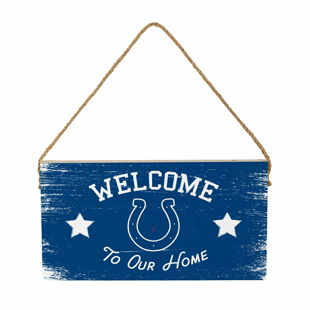 Indianapolis Colts Wood Wall Sign, 6x11, NFL, Home