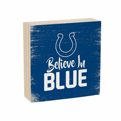 Indianapolis Colts Plock, Down Home Fans, 6x6, NFL, Home