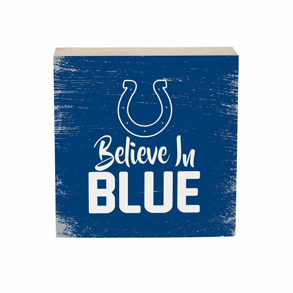 Indianapolis Colts Plock, Down Home Fans, 6x6, NFL, Home