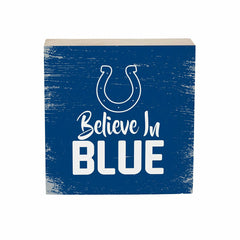 Indianapolis Colts Plock, Down Home Fans, 6x6, NFL, Home