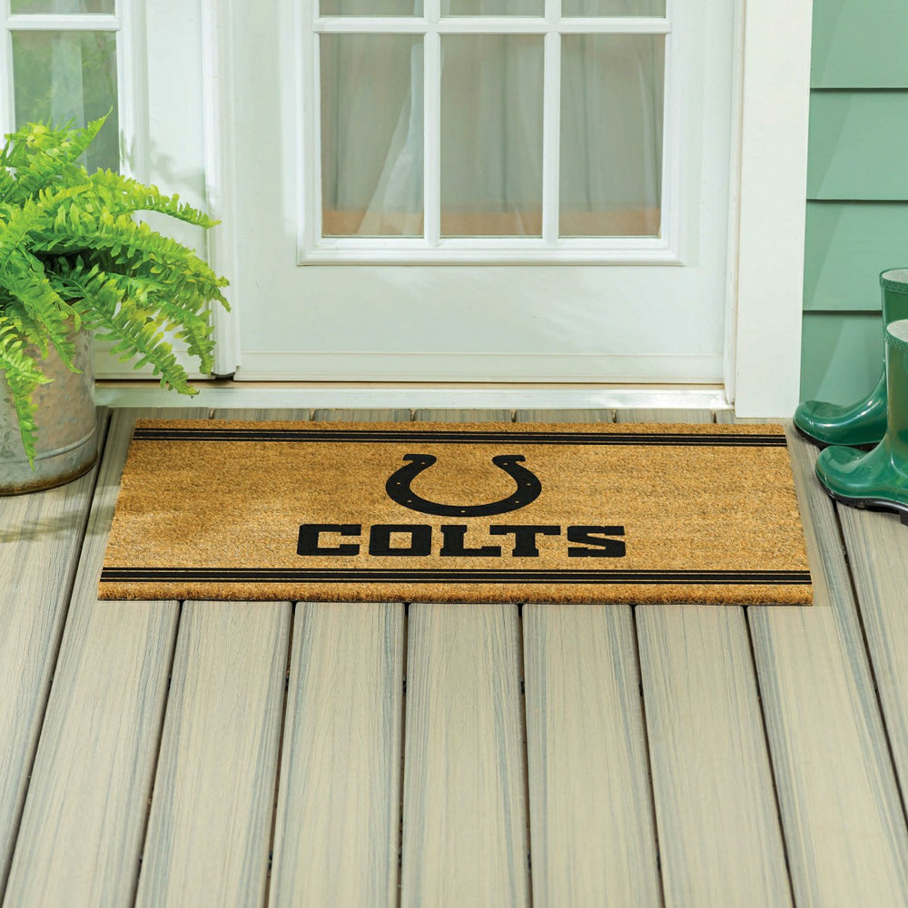 Indianapolis Colts Large One Color Coir Mat, 36"x24", NFL