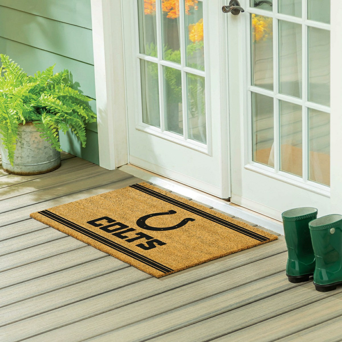 Indianapolis Colts Large One Color Coir Mat, 36"x24", NFL