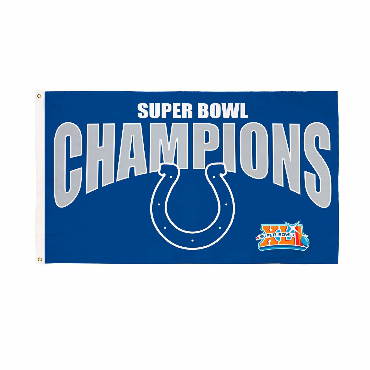 Indianapolis Colts Superbowl XLI Champions Football 3x5 Flag, NFL, Home