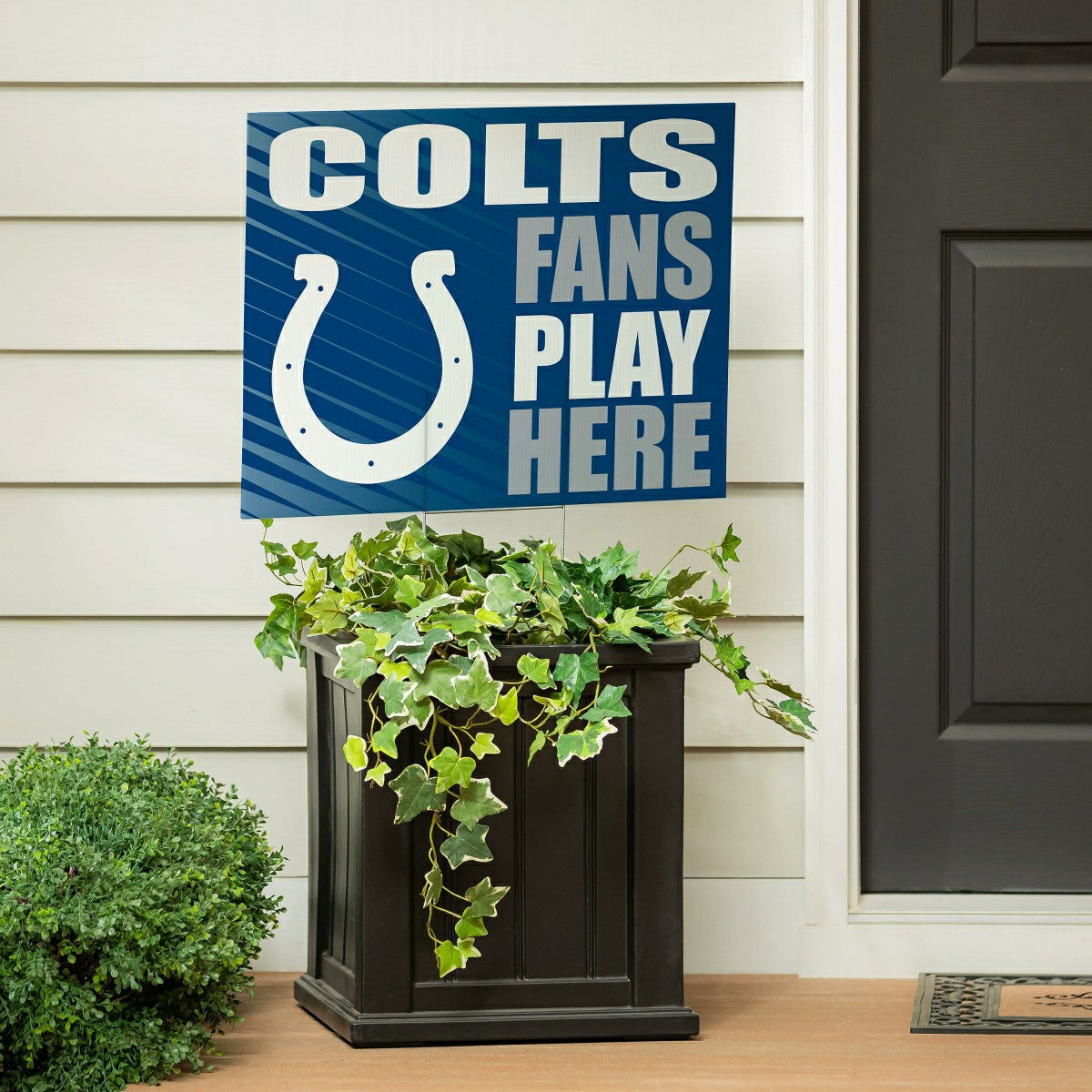 Indianapolis Colts Coroplast Yard Sign "Fans Play Here", NFL, Home