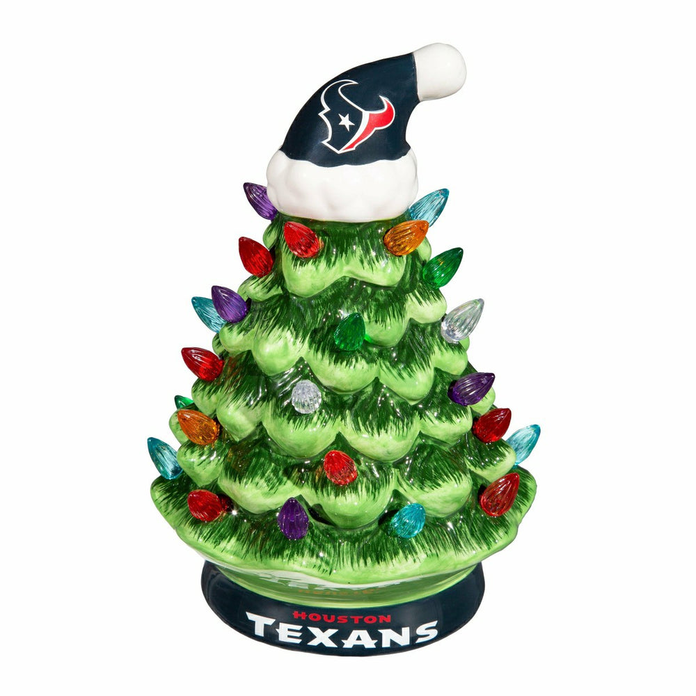 8" LED Ceramic Christmas Tree, Jacksonville Jaguars, NFL, Home