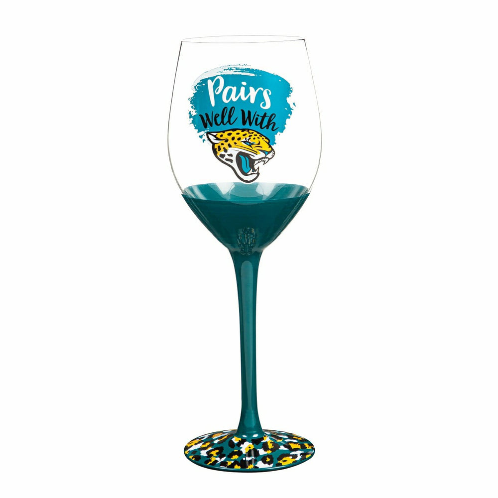 Jacksonville Jaguars, 17oz Boxed Stemware, NFL, Home
