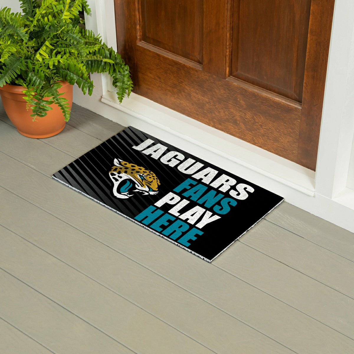 Jacksonville Jaguars Fan Mat, 28"x16", NFL