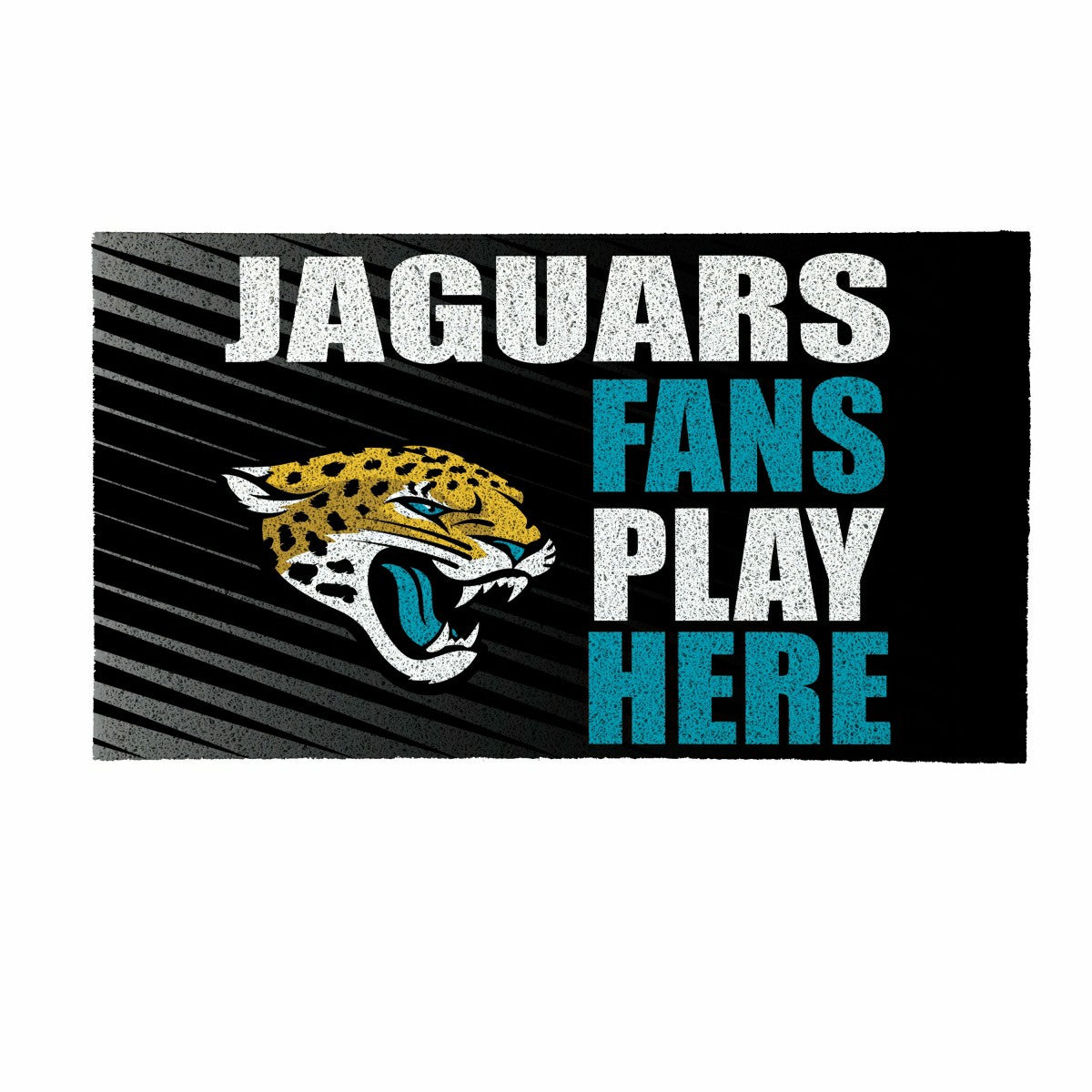 Jacksonville Jaguars Fan Mat, 28"x16", NFL