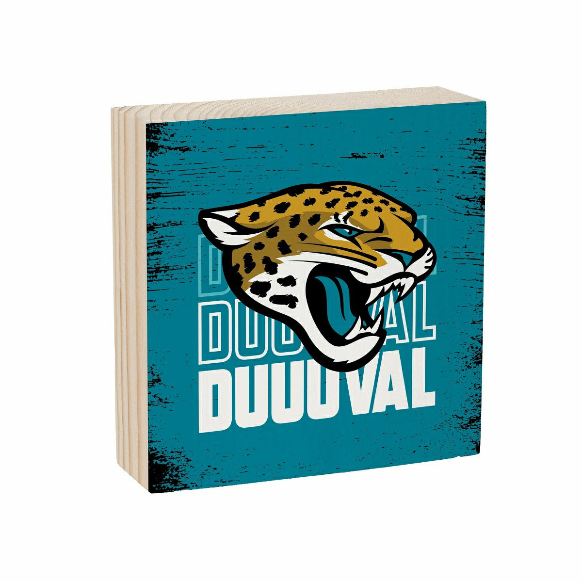 Jacksonville Jaguars Plock, Down Home Fans, 6x6, NFL, Home