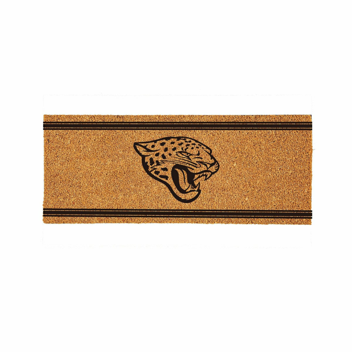 Jacksonville Jaguars Extra Large One Color Coir Mat, 60"x24", NFL