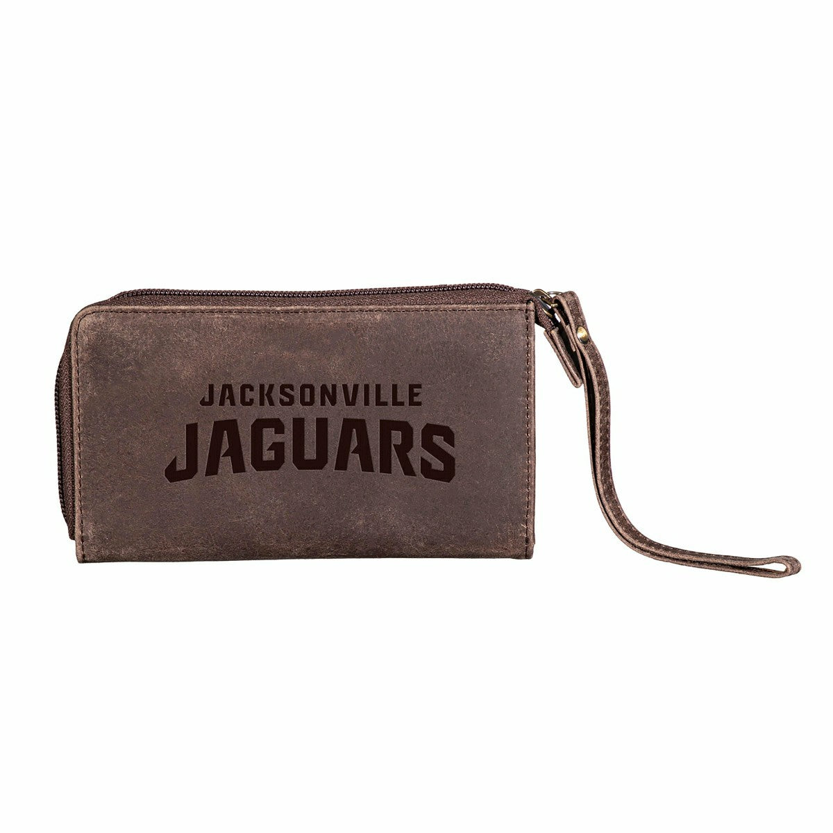 Wristlet Wallet, Brown, Jacksonville Jaguars, NFL, Home