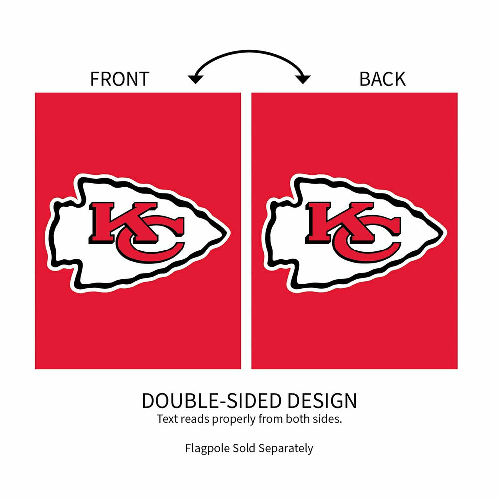 Kansas City Chiefs Applique Garden Flag, NFL, Home