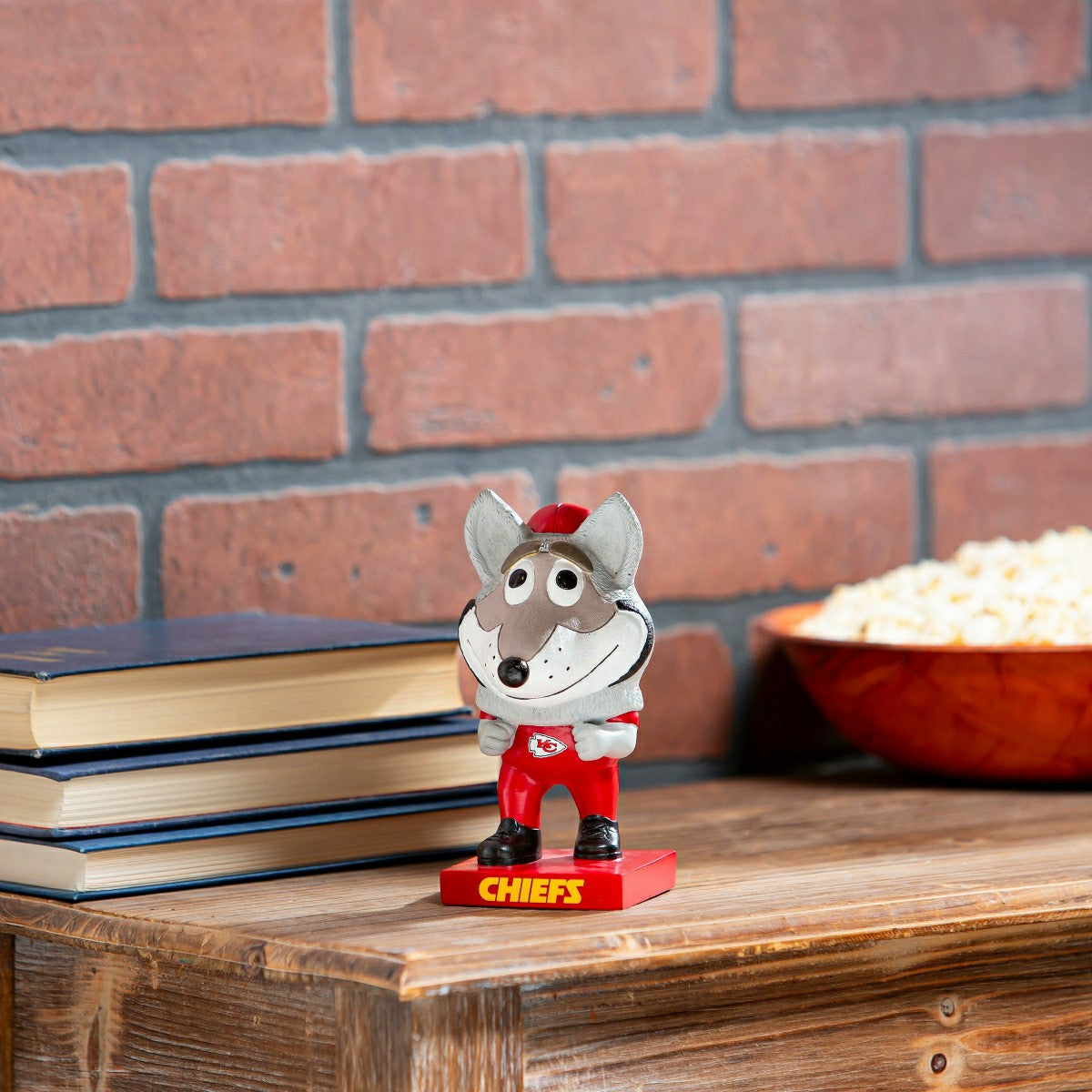 Lil Big Head Statue, Mascot, Kansas City Chiefs, NFL, Home