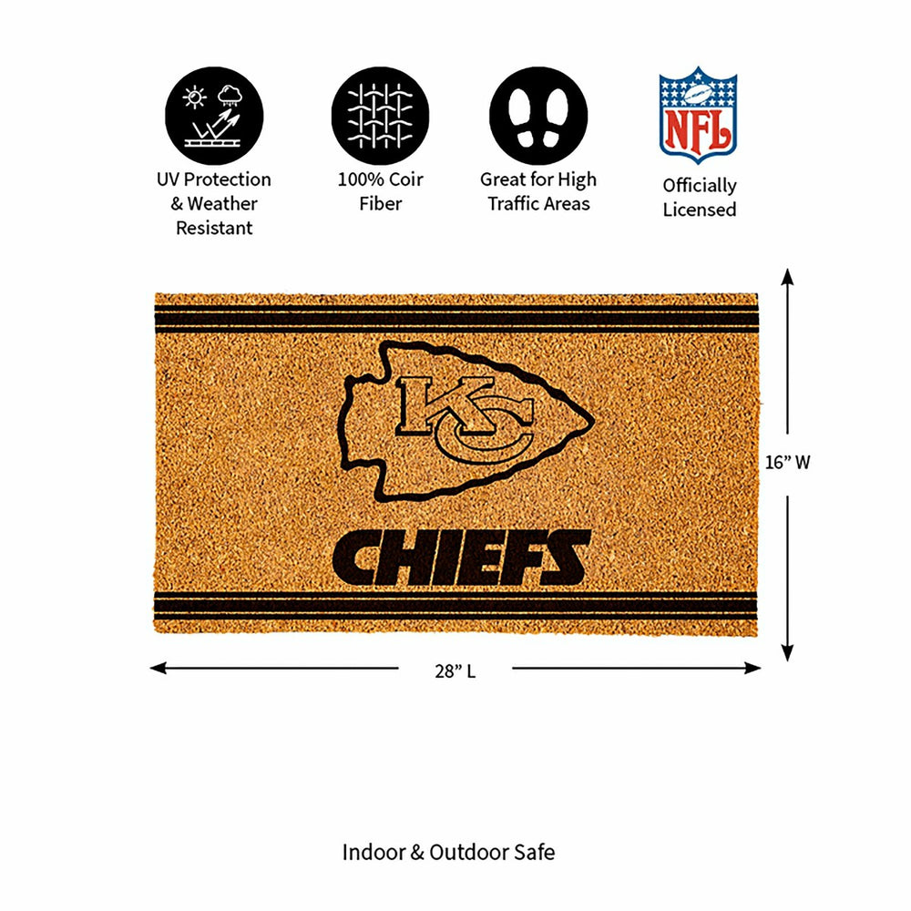 Kansas City Chiefs, Coir Mat 1C, NFL