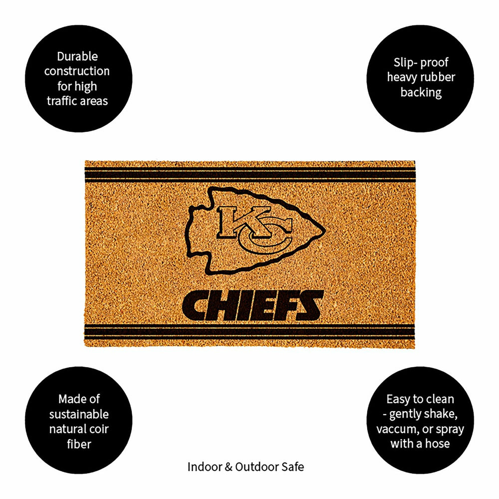 Kansas City Chiefs, Coir Mat 1C, NFL