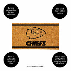 Kansas City Chiefs, Coir Mat 1C, NFL