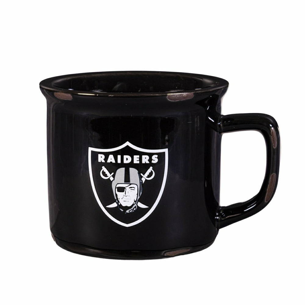 Las Vegas Raiders Ceramic Camp Cup with Enamel Finish, 14oz, NFL