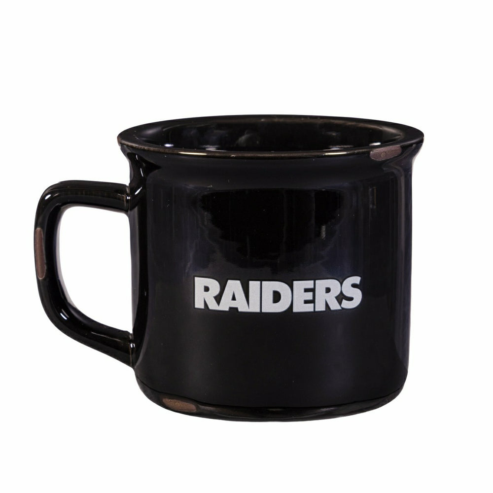 Las Vegas Raiders Ceramic Camp Cup with Enamel Finish, 14oz, NFL