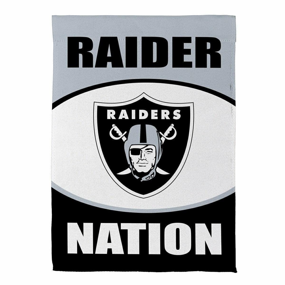 Las Vegas Raiders Suede Flag, GDN, NFL