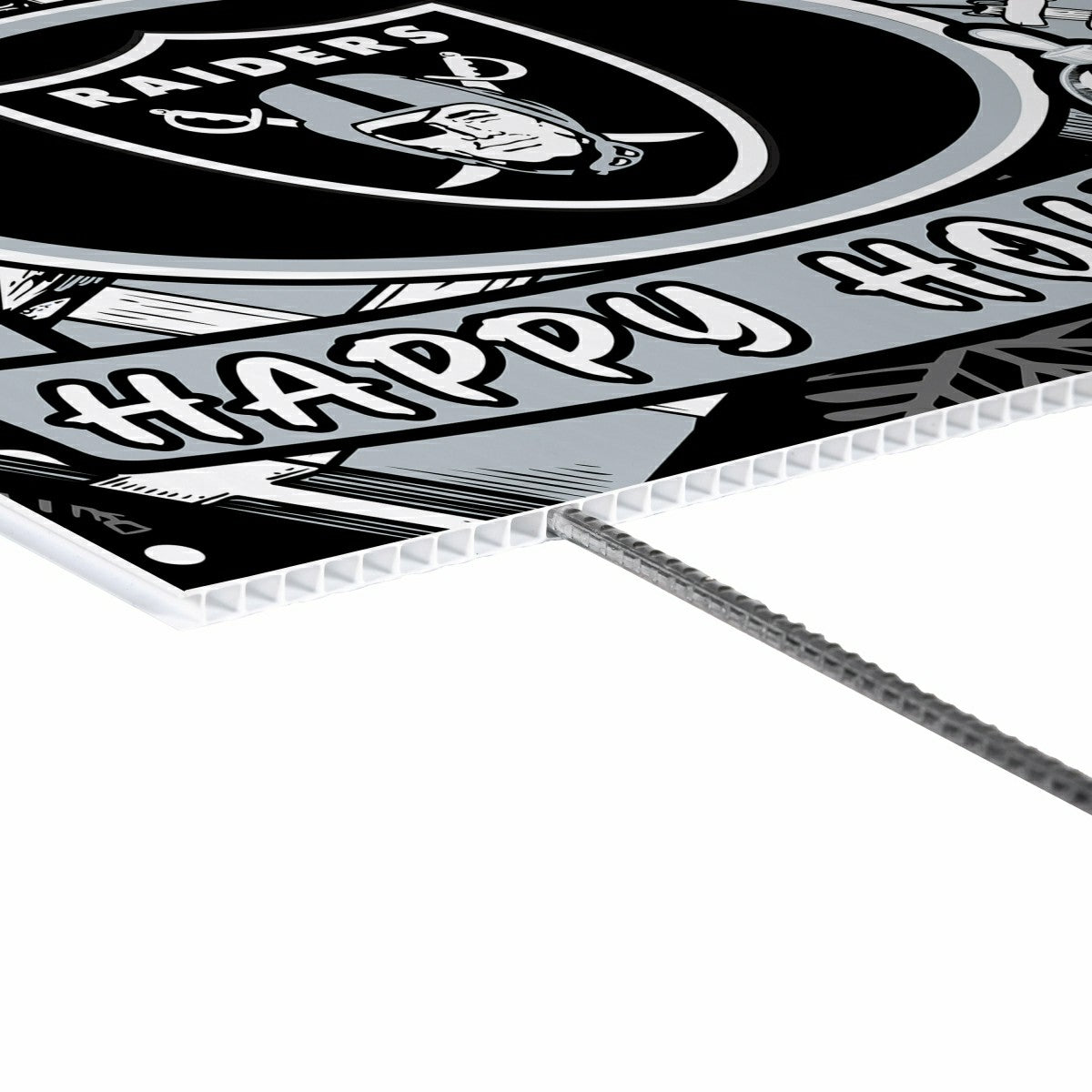 Las Vegas Raiders Coroplast Yard Sign, Holiday, NFL, Home