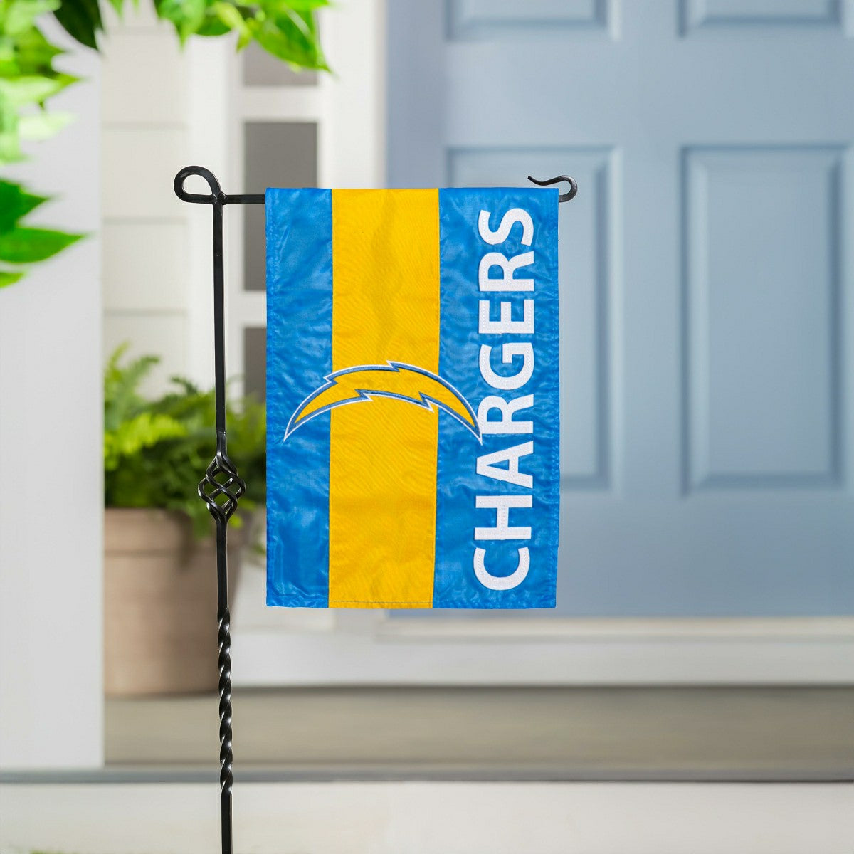 LA Chargers Embellished Garden Flag, NFL, Home