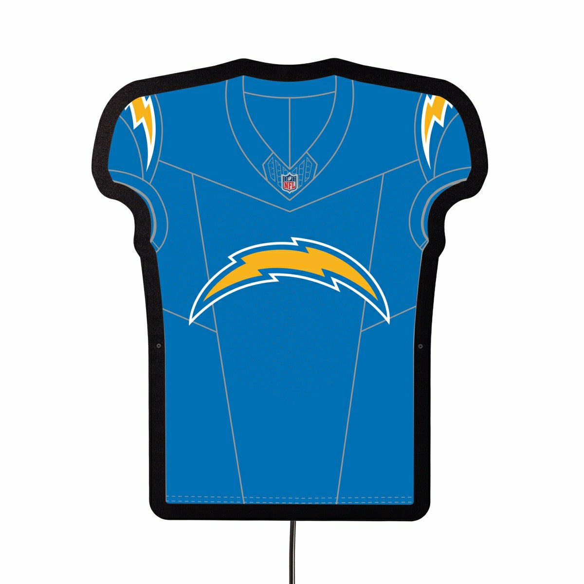 Los Angeles Chargers NFL Football Jersey Edgelite LED Decor, NFL