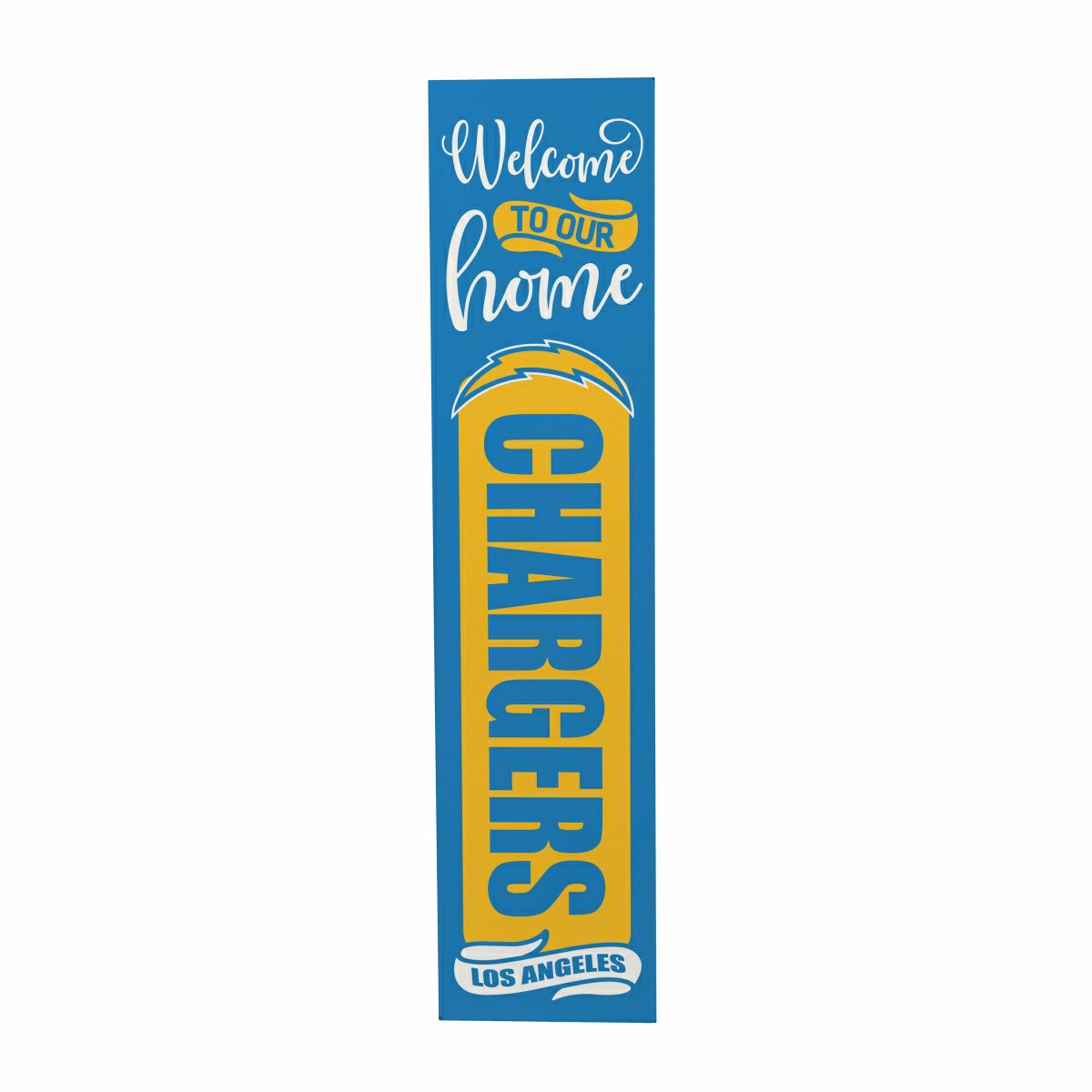 47" Double Sided Leaner, Los Angeles Chargers, Halloween, NFL, Home