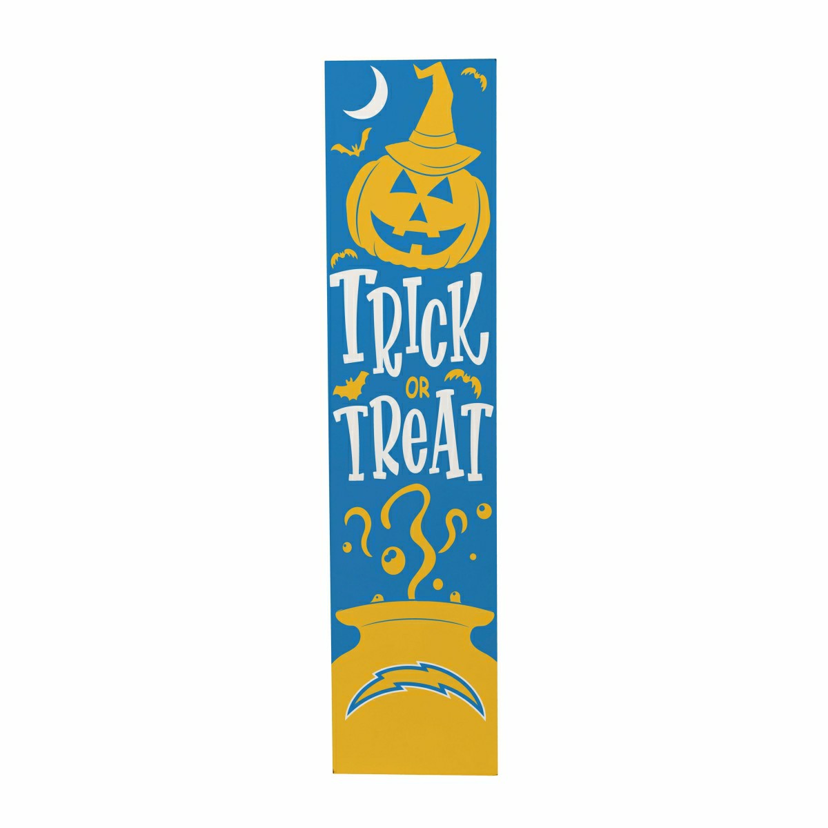 47" Double Sided Leaner, Los Angeles Chargers, Halloween, NFL, Home