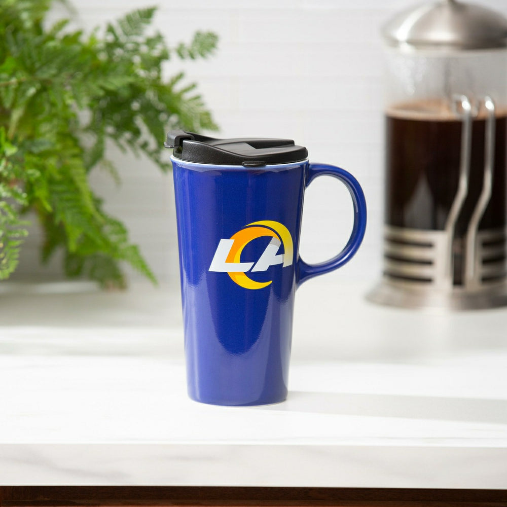 Los Angeles Rams, 17oz Boxed Travel Latte, NFL, Home