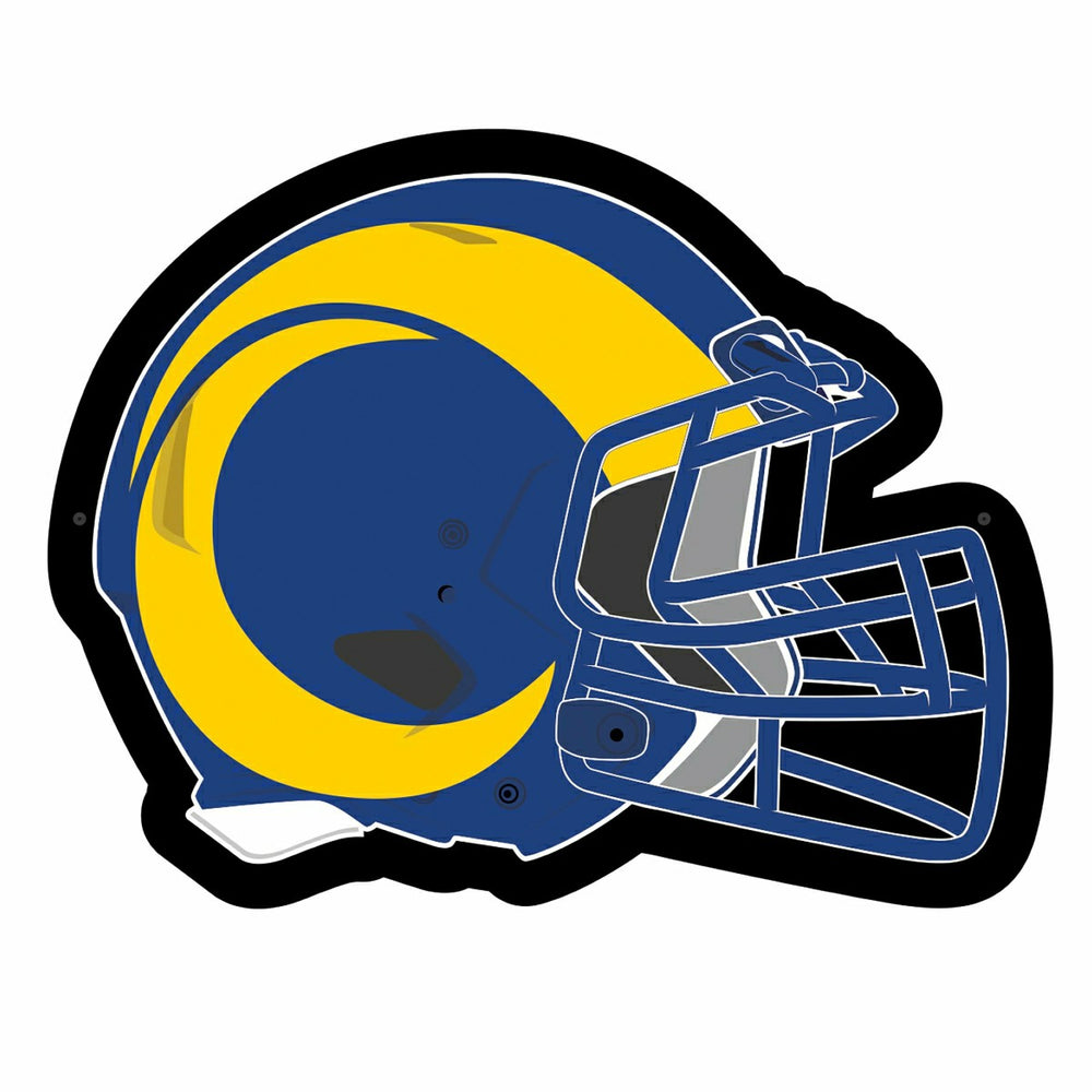 LED Wall Decor, Helmet, Los Angeles Rams, NFL, Home