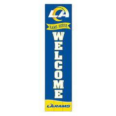 Los Angeles Rams Large Single Sided Leaner, 46", NFL, Home