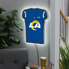 Los Angeles Rams NFL Football Jersey Edgelite LED Decor, NFL