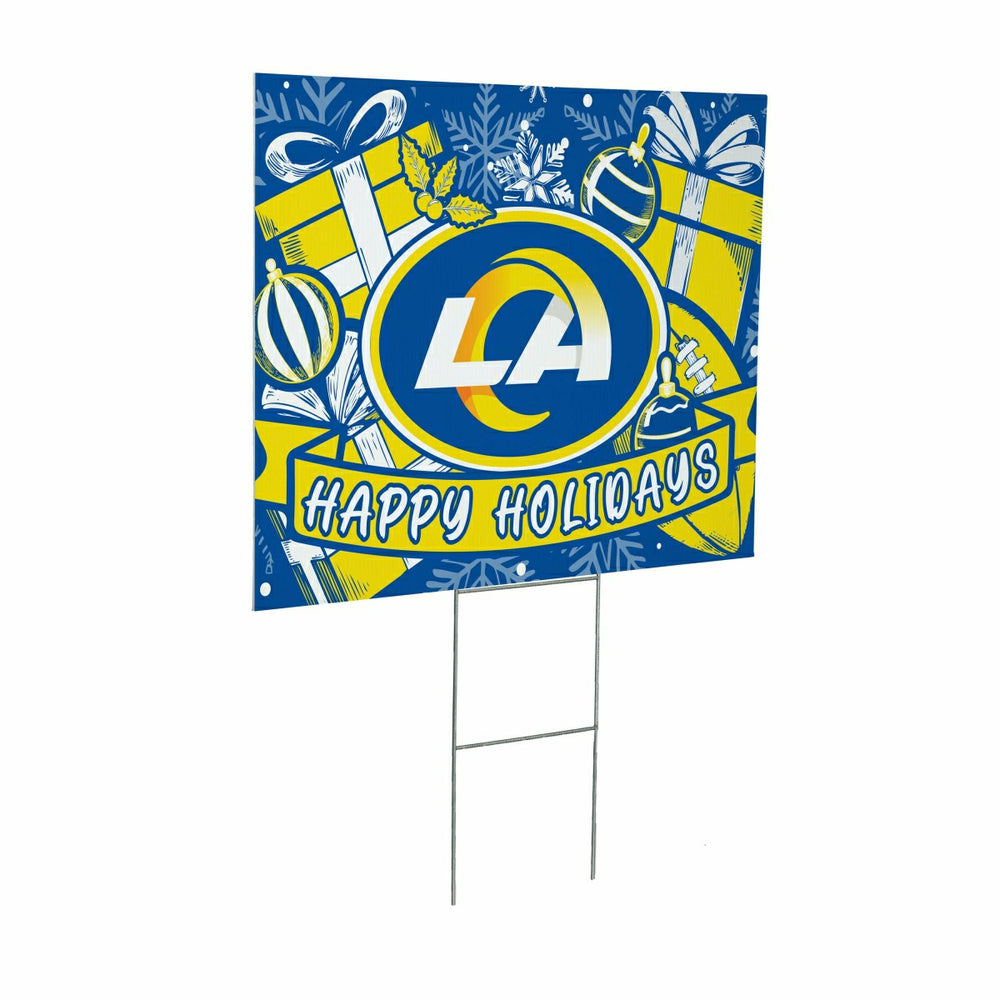Los Angeles Rams Yard Sign, Holiday, NFL, Home