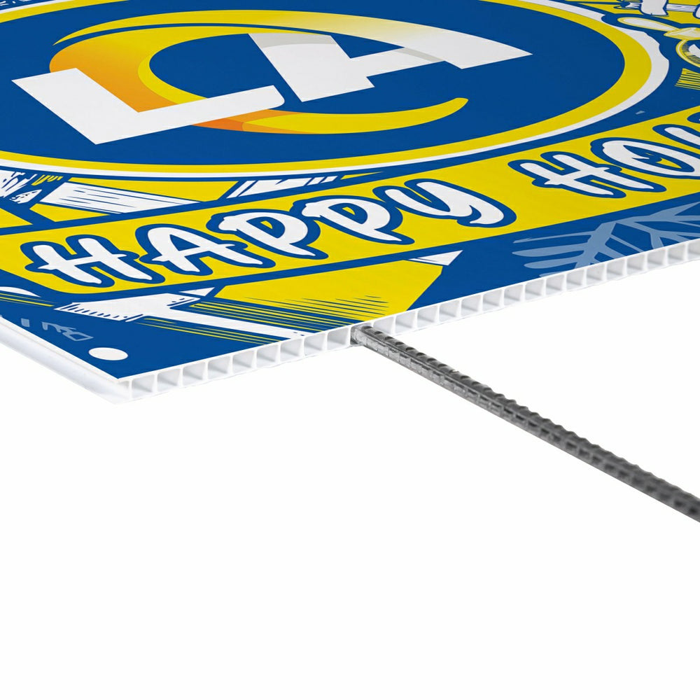 Los Angeles Rams Yard Sign, Holiday, NFL, Home