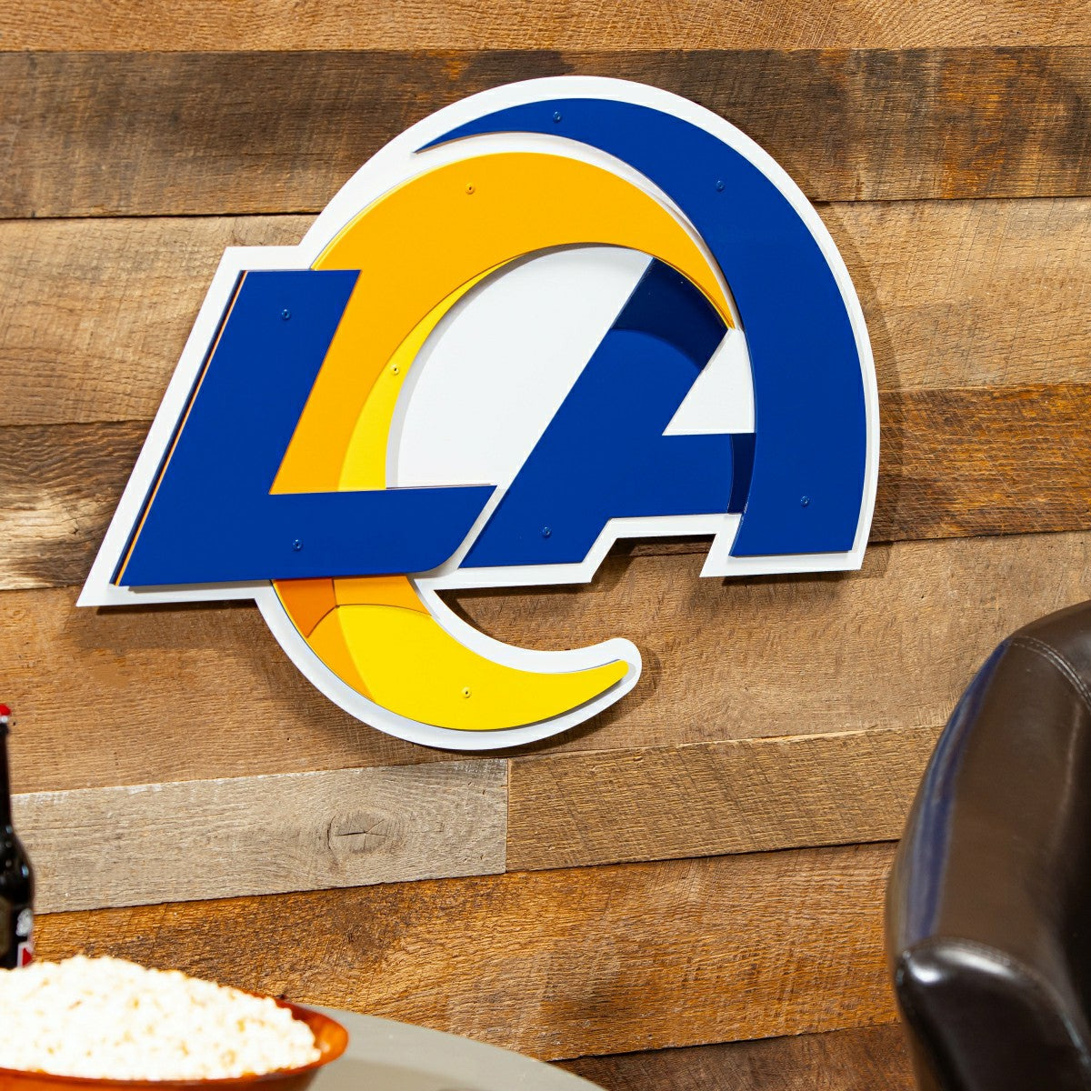 Los Angeles Rams Premier Metal Wall Art, NFL, Home