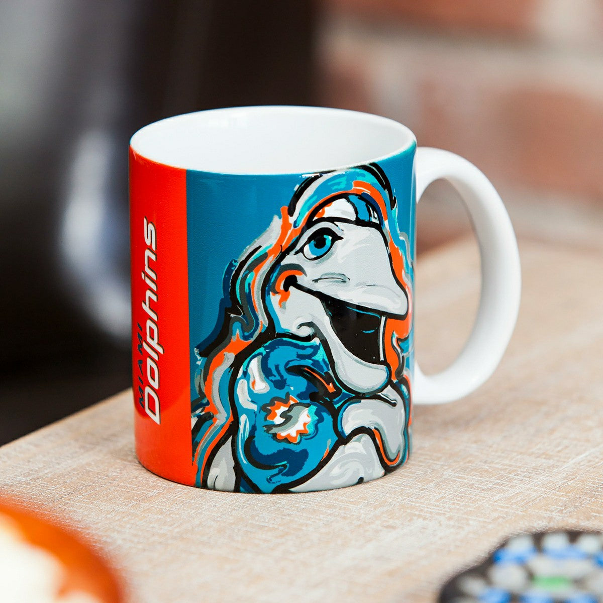 Miami Dolphins, 11oz Mug Justin Patten, NFL, Home
