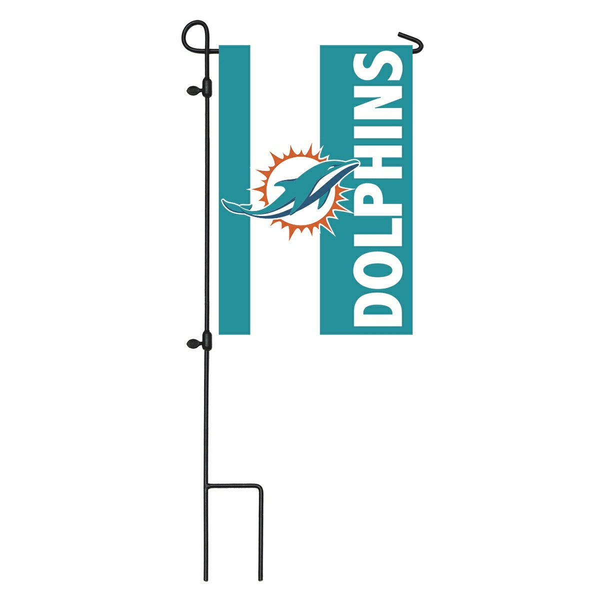 Miami Dolphins Embellished Garden Flag, NFL, Home