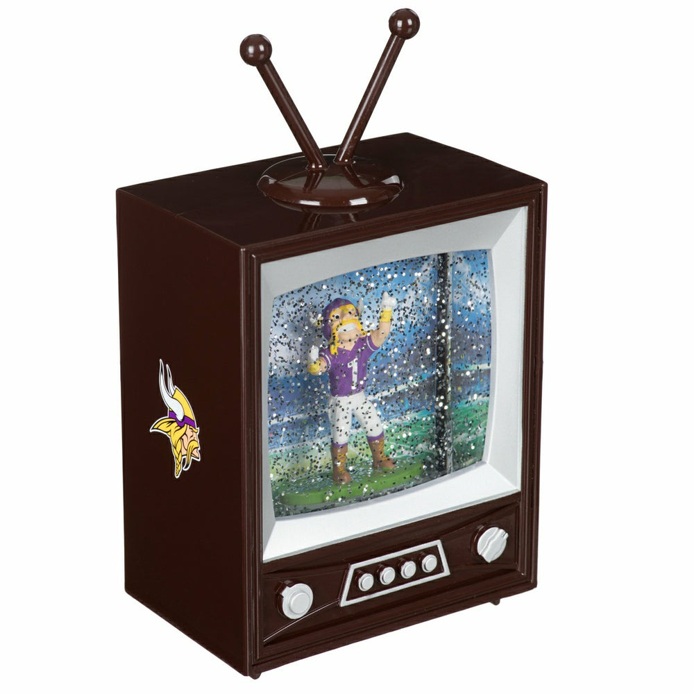 Minnesota Vikings Vintage TV Water Lantern, NFL, Home