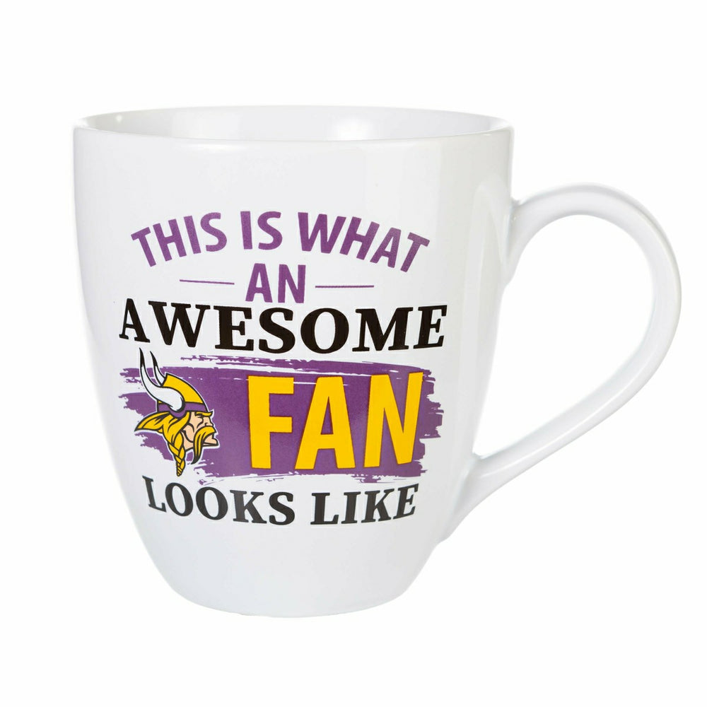 Minnesota Vikings, Ceramic Cup O'Java 17oz Gift Set, NFL, Home