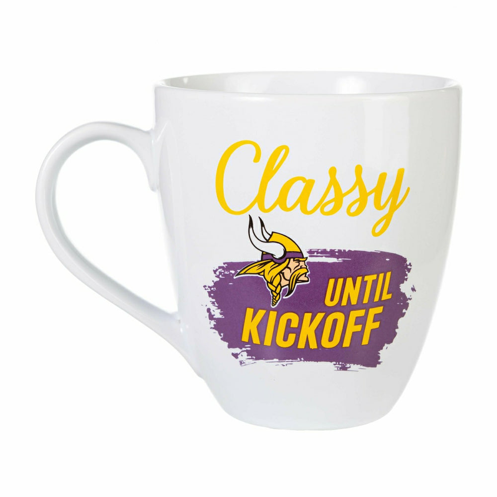 Minnesota Vikings, Ceramic Cup O'Java 17oz Gift Set, NFL, Home