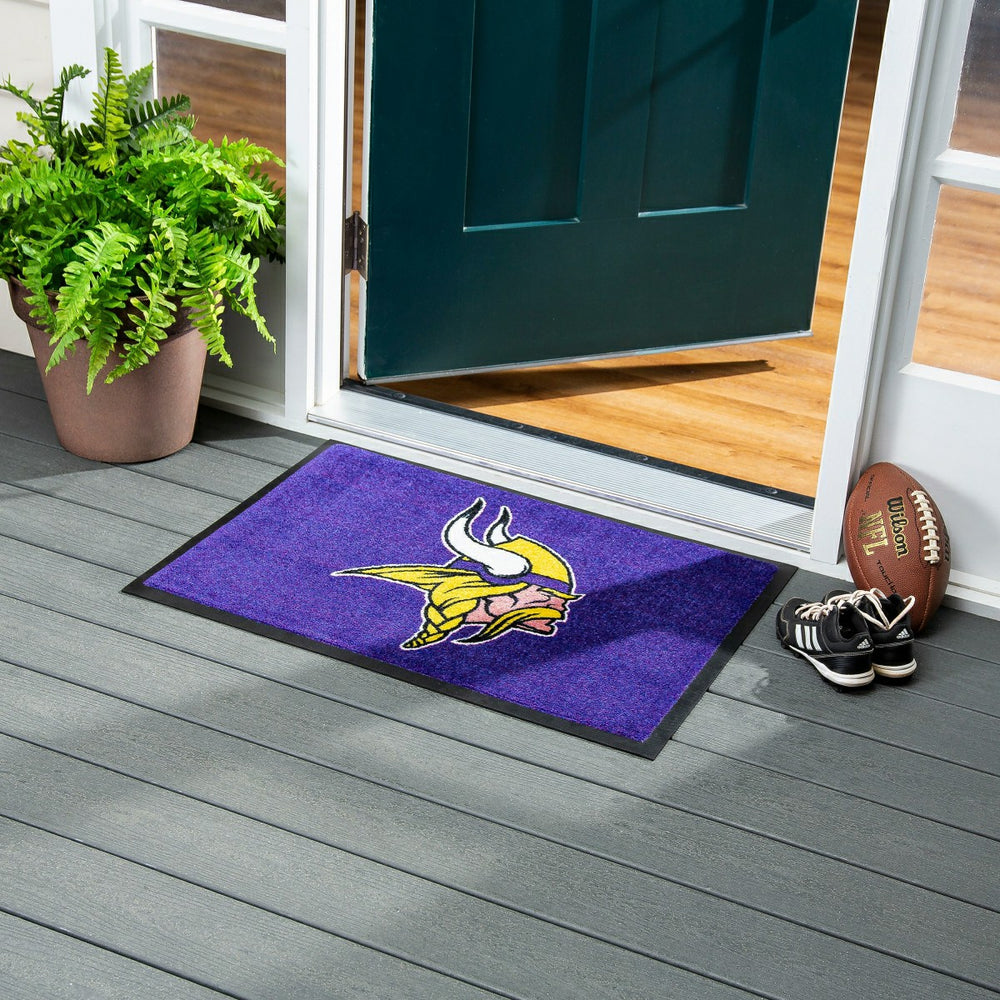 2'x3' USA Made Indoor/Outdoor Entryway Mat, Minnesota Vikings, NFL