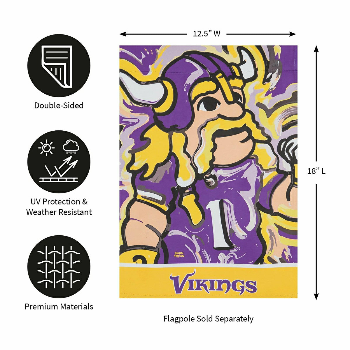 Minnesota Vikings, Suede GDN Justin Patten, NFL