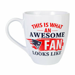 New England Patriots, Ceramic Cup O'Java 17oz Gift Set, NFL, Home