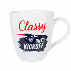 New England Patriots, Ceramic Cup O'Java 17oz Gift Set, NFL, Home